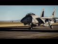 F 14B Tomcats From Strike Fighter Squadron VF 143 Pukin Dogs Taxi Out To The Runway