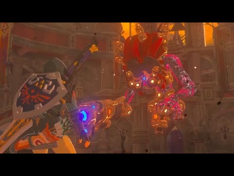 Breath Of The Wild: Fighting All Blights At Hyrule Castle (No Damage)