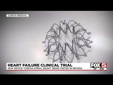 Clinical trial for new device for heart failure patients underway in Nevada