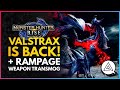 Monster Hunter Rise | VALSTRAX IS BACK! Rampage Weapon Transmog, Apex Zinogre & More!