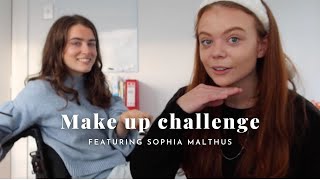 My quadriplegic friend does my make up - Feat Sophia Malthus