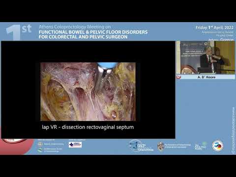 D’ Hoore A. - Laparoscopic ventral rectopexy for rectal prolapse: the story of an operation