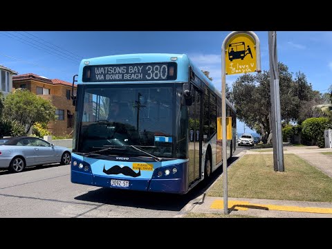 Sydney Transport Vlog 63: Bus ride on 380 Bondi Jn - Military Road