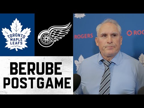 Craig Berube | Post Game @ Detroit Red Wings | October 4, 2025