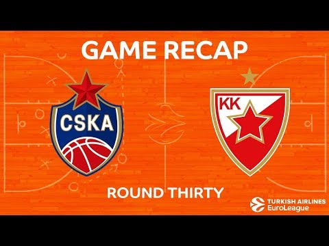 Highlights: CSKA Moscow - Crvena Zvezda mts Belgrade