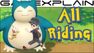 All 18 Rideable Pokémon in Pokémon Let&#39;s Go Pikachu &amp; Eevee!