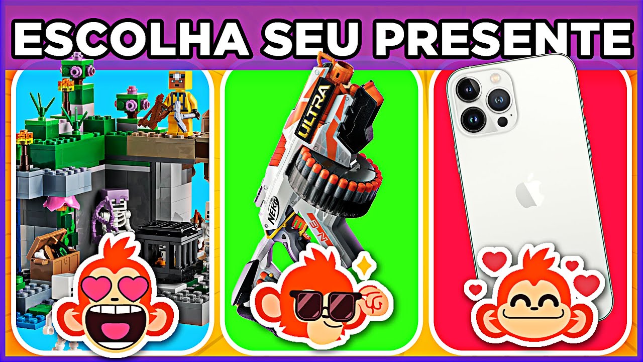 🎁 ESCOLHA SEU PRESENTE #5 🎁 CHOOSE YOUR GIFT #5