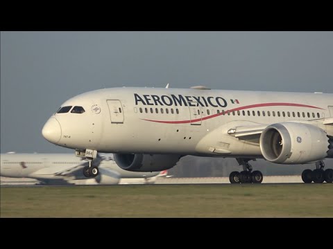 (4K) 15 min  Plane Spotting at CDG Airport.