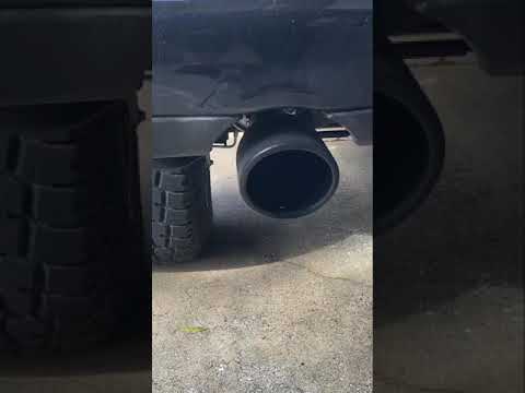 The best exhaust for a 2019 Ram 1500 - Exhaust before and after comparison #shorts