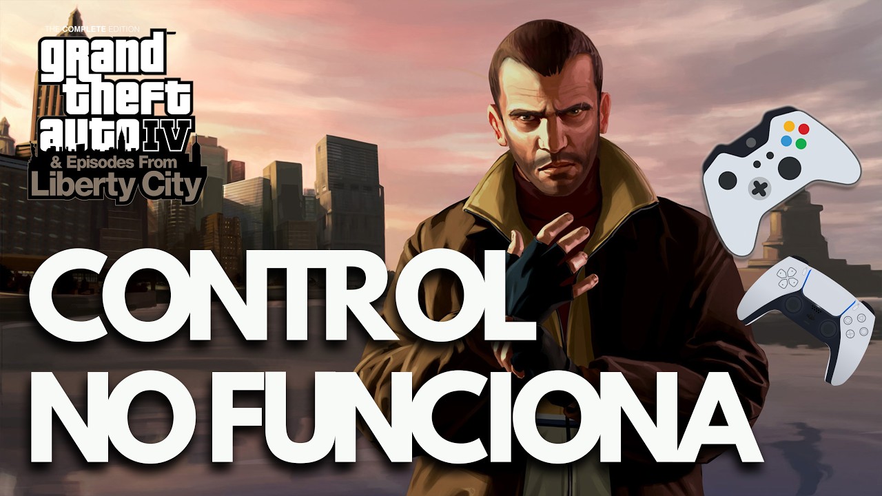 Grand Theft Auto IV The Complete Edition: Control o Mando No Funciona/No Detectado PC Solucion