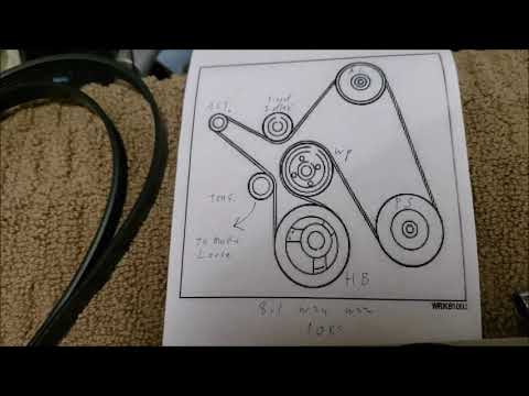 How to Replace Your Workhorse W22 W24 8.1 Vortec Serpentine Belt Part Number W0000581 108"