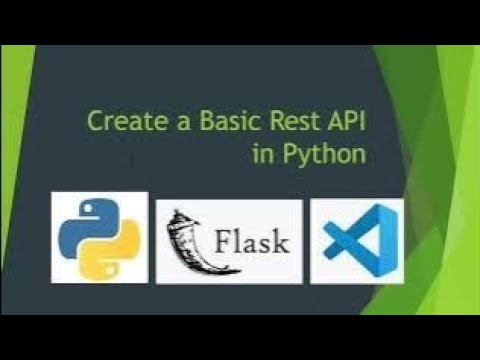 Python Create A Rest Api Using Flask Part 2