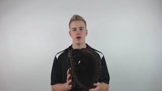 Video thumbnail: Louisville Slugger LXT 13" First Base Mitt: WTLLXRF17BM