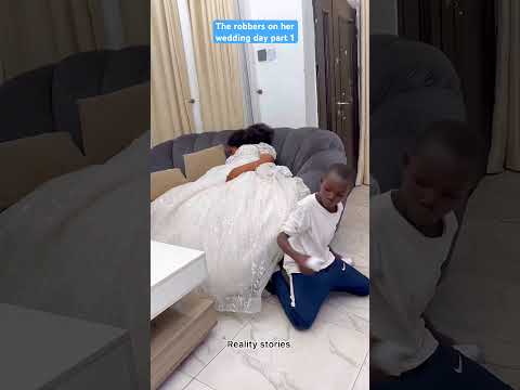 The robbers on her wedding day #shortfeed #comedy #mychannel #youtube #nollywood