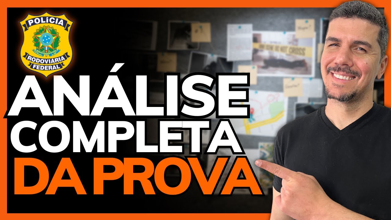 COMO FOI A PROVA DA PRF 2021 [ANÁLISE COMPLETA]