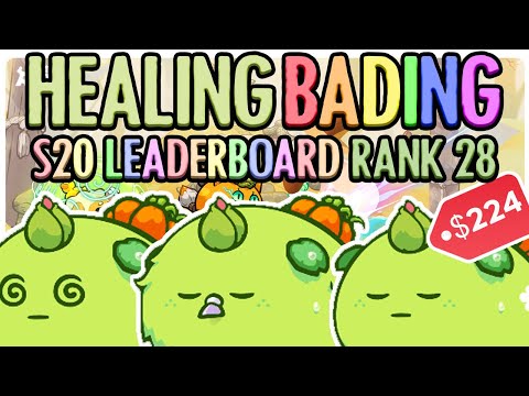 CANCER HEALING BADING Gameplay | 'Puppeyrus | Mechi' 2807 MMR | Axie Infinity Season 20 | Feb/26/22