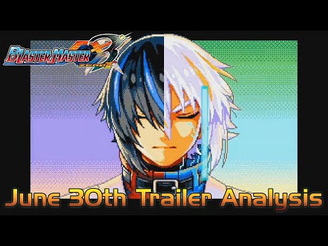Blaster Master Zero 3 [Analysis #7] - June 30th Trailer (White Hair Jason, New Boss & Weapons!)