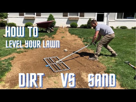 Leveling Your Lawn the Right Way