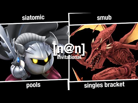 Nick @ Nite Invitational: Pools - Siatomic (Meta Knight) Vs smub (Ridley) SSBU Singles