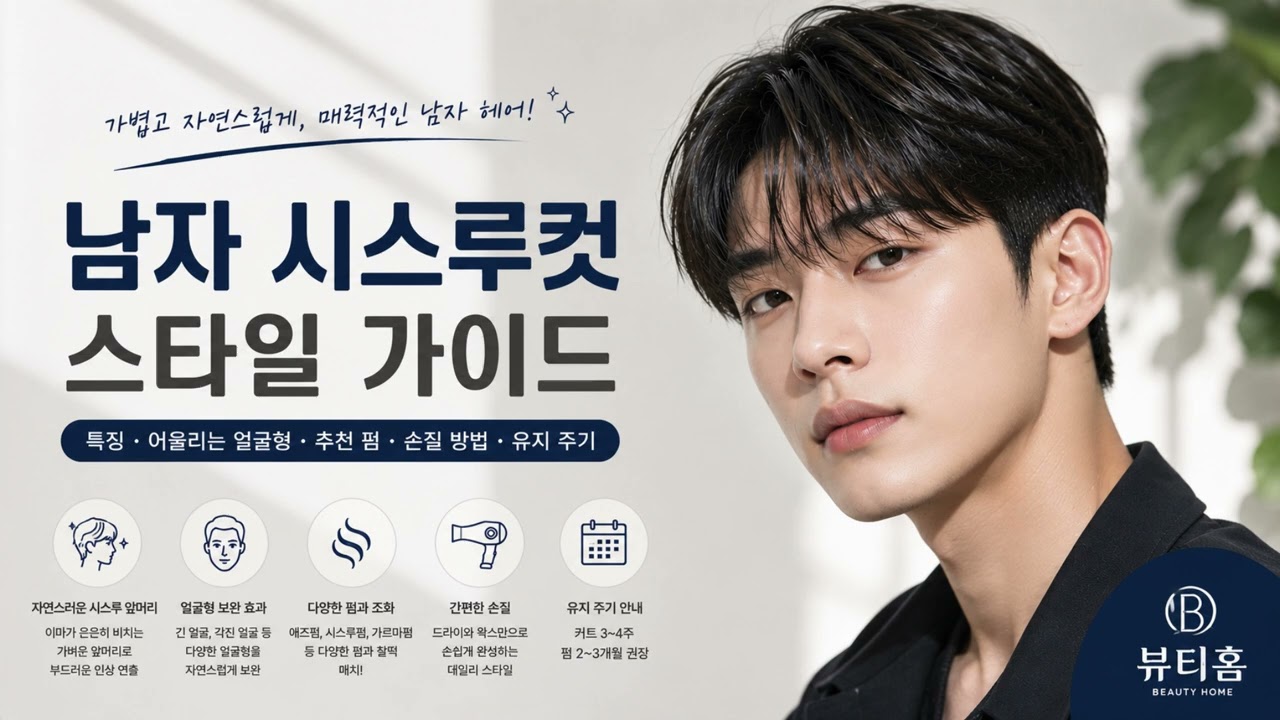 남자 시스루컷 스타일 가이드