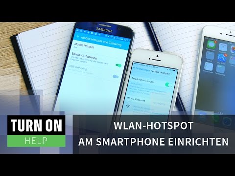 WLAN-Hotspot am Smartphone einrichten - HELP - 4K
