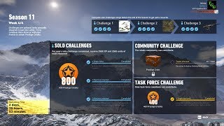 Season 11 Week 4 Task Force Challenge - Ghost Recon Wildlands