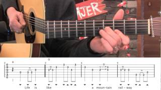 Life&#39;s Railway to Heaven– Hot Flatpicking Guitar Solo!