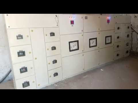 Electrical panels, operating voltage: 440 v, degree of prote...