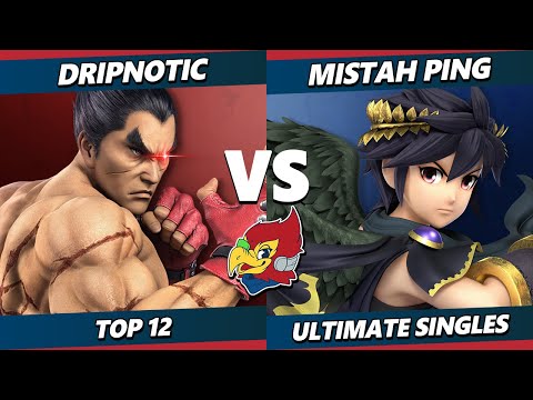 Sweet Spot 9 - Dripnotic (Kazuya) Vs. Mistah Ping (Dark Pit) Smash Ultimate - SSBU