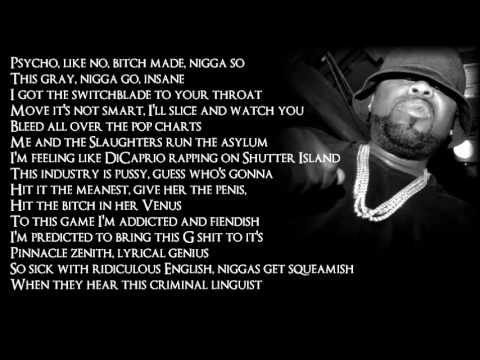 Slaughterhouse - Asylum ft. Eminem (Lyrics)