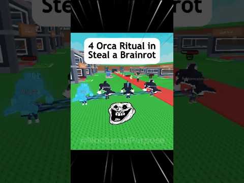 The 4 Orca Ritual in steal a brainrot #stealabrainrot #roblox #usa
