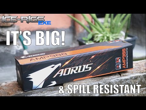 GIGABYTE GM-AMP900 Pelės kilimėlis žaidimams video