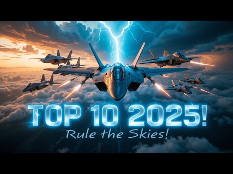 2025’s Ultimate Fighter Jet Showdown! 💥 Top 10 Jets That Rule the Skies!