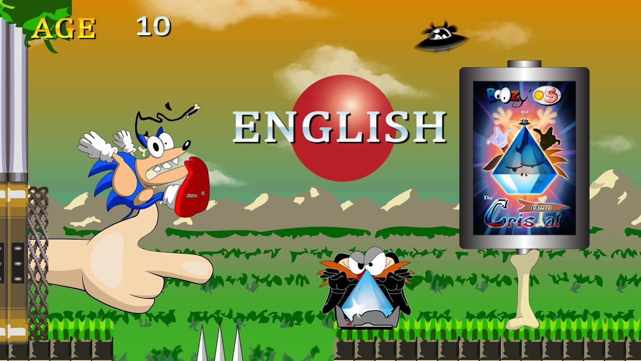 BoOzy’ OS and the Cristal Gem 💎 10 years! [ Sonic the Hedgehog parody ]