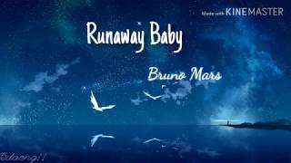 Runaway baby _ Bruno Mars مترجمة  Arabic sub (Lyrics)