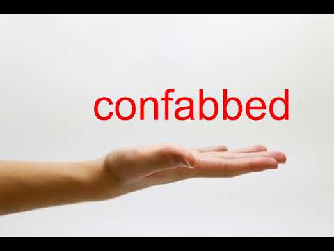 How to Pronounce confabbed - American English