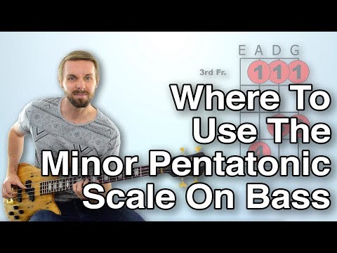 3 Places You Can Use The Minor Pentatonic Scale On Bass