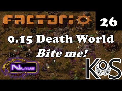 Factorio 0.15 Death World - E26 - Robots at last