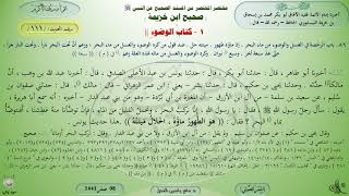 111 - شرح صحيح ابن خزيمة : كتاب الوضوء - الحديث 111 || ماهر ياسين الفحل image