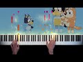 Bluey Theme Song Piano Cover Sheet Music