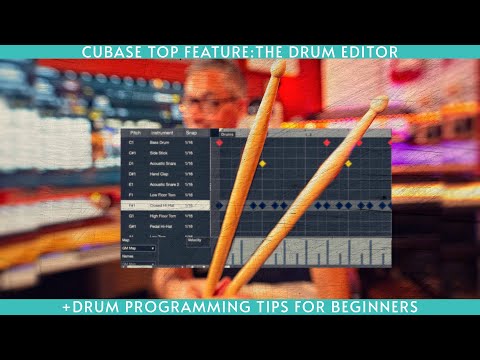 Cubase Drum Editor + Essential Drum Programming Basics!