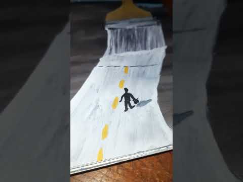 PAINT YOUR OWN PATH#meaningful #unique #painting