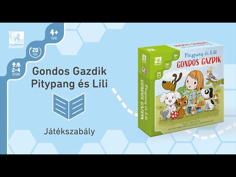 Hogyan játsszuk? Ismerd meg a Gondos gazdik társasjátékot!