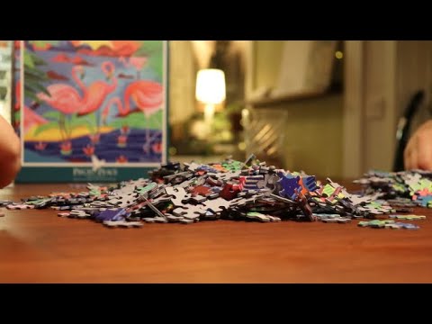 Hantverkshärvan Vlogmas 11/12 - Pussel är väl också ett hantverk? eller?