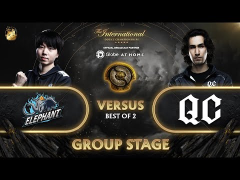 Elephant vs Quincy Crew Game 2 (BO2) | The International 10 Group Stage