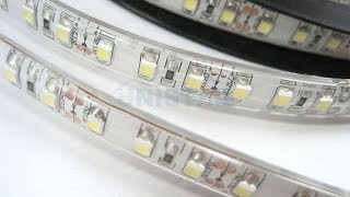 Haciendo empalmes en las tiras de Leds