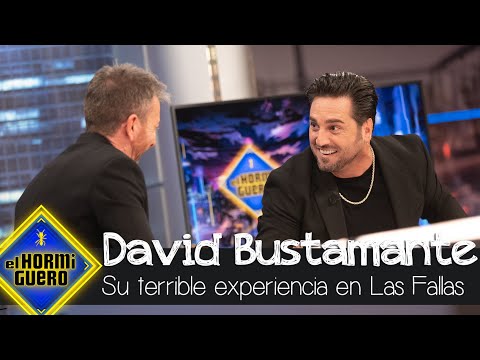 David Bustamante y su terrible experiencia en Las Fallas - El Hormiguero