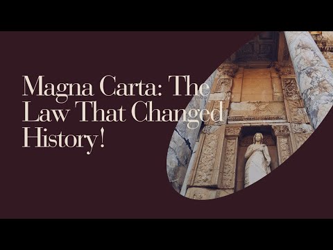 Magna Carta 1215 — The Document That Changed the World