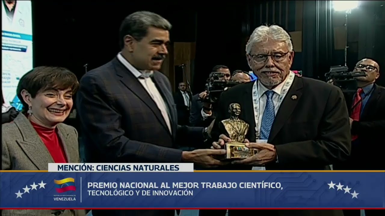 Maduro entrega Premios de Ciencia, Tecnología e Innovación 2025