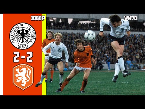 West Germany vs Netherlands 2 - 2 Highlights World Cup 78 HD